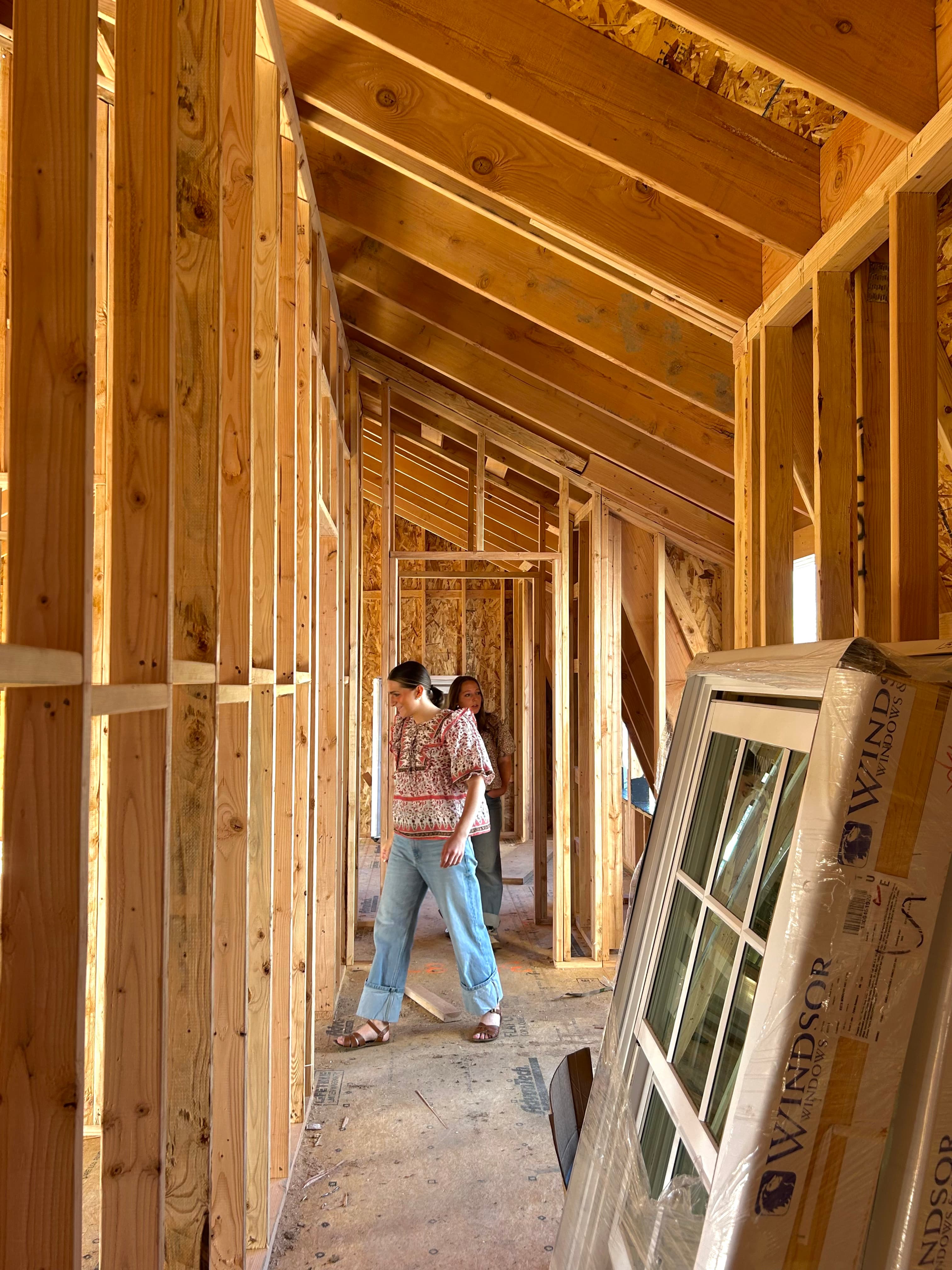 Construction framing walkthrough